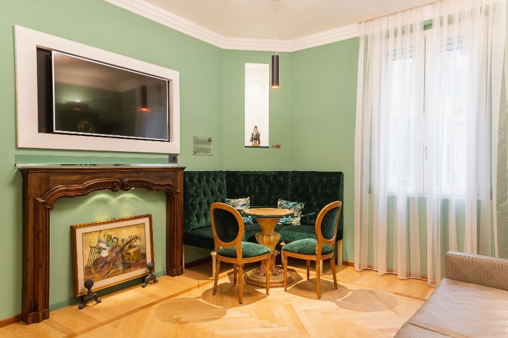 Luxury apartments battibecco Art Hotel Commercianti Bologna Luxury apartments battibecco Art Hotel Commercianti Bologna