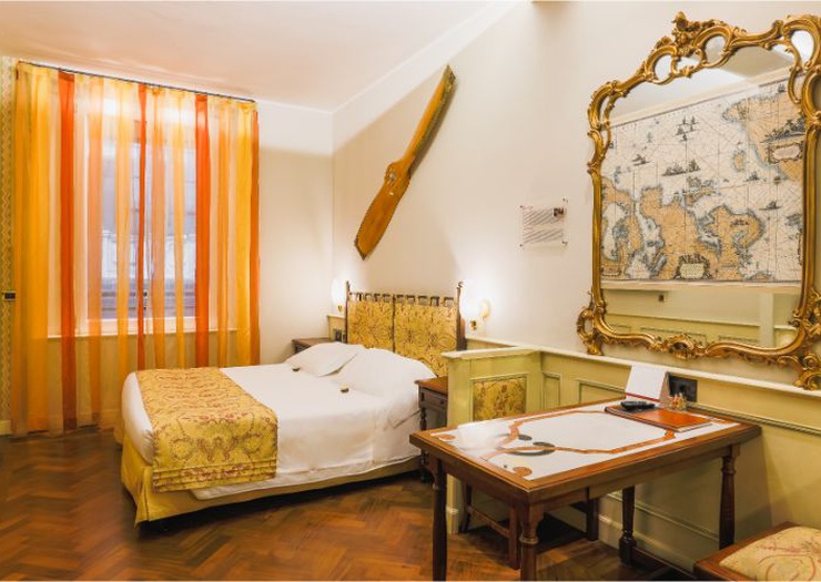 Camera doppia deluxe Art Hotel Commercianti Bologna Camera doppia deluxe Art Hotel Commercianti Bologna