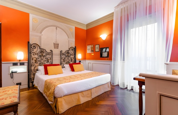 Camera doppia deluxe con terrazzo  Art Hotel Commercianti Bologna