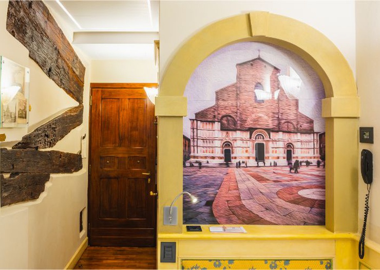 Camera singola Art Hotel Commercianti Bologna Camera singola Art Hotel Commercianti Bologna