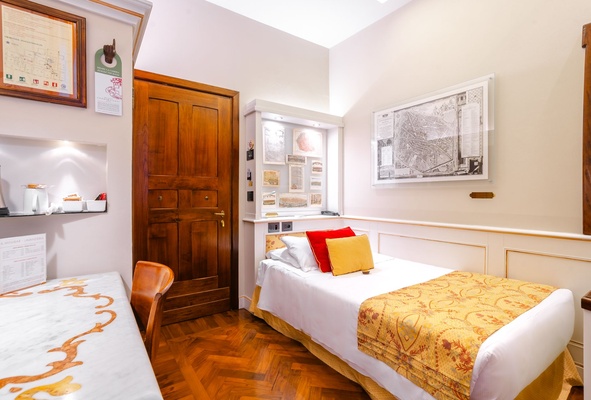 Camera singola  Art Hotel Commercianti Bologna