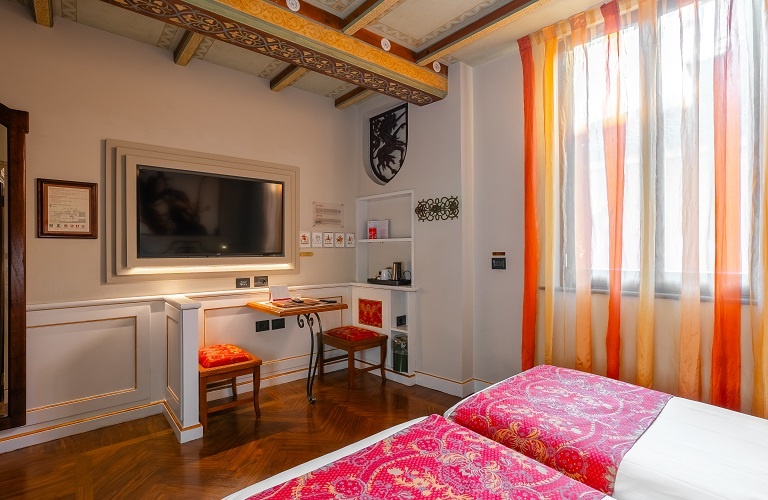 Camera doppia deluxe Art Hotel Commercianti Bologna Camera doppia deluxe Art Hotel Commercianti Bologna