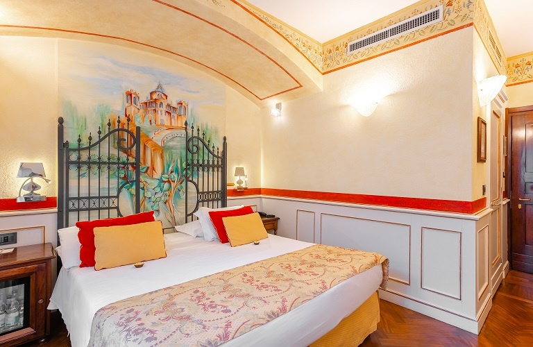 Camera doppia deluxe Art Hotel Commercianti Bologna Camera doppia deluxe Art Hotel Commercianti Bologna