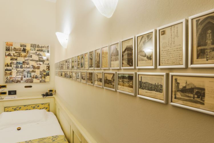 Camera singola Art Hotel Commercianti Bologna Camera singola Art Hotel Commercianti Bologna
