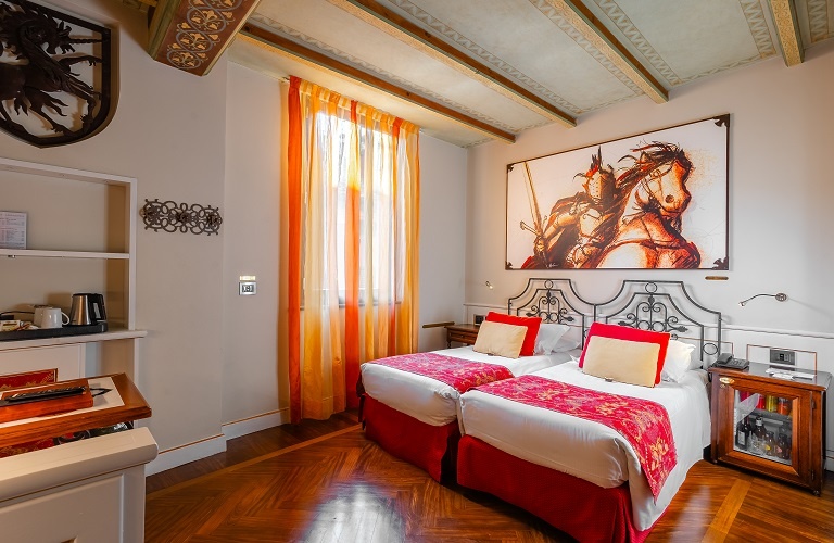 Camera doppia deluxe Art Hotel Commercianti Bologna Camera doppia deluxe Art Hotel Commercianti Bologna