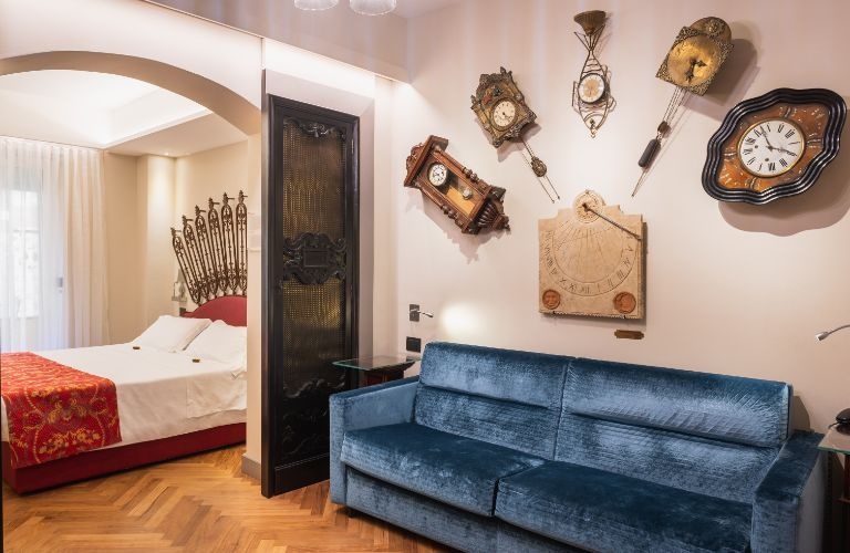 Junior suite deluxe Art Hotel Commercianti Bologna Junior suite deluxe Art Hotel Commercianti Bologna