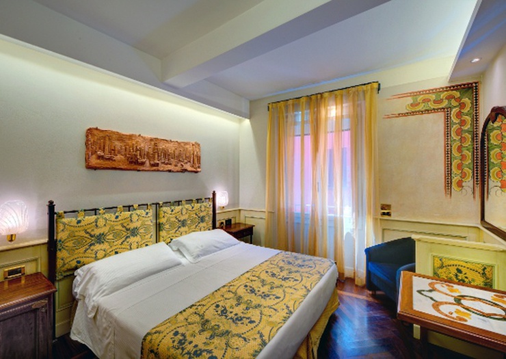 Camera doppia classic Art Hotel Commercianti Bologna Camera doppia classic Art Hotel Commercianti Bologna