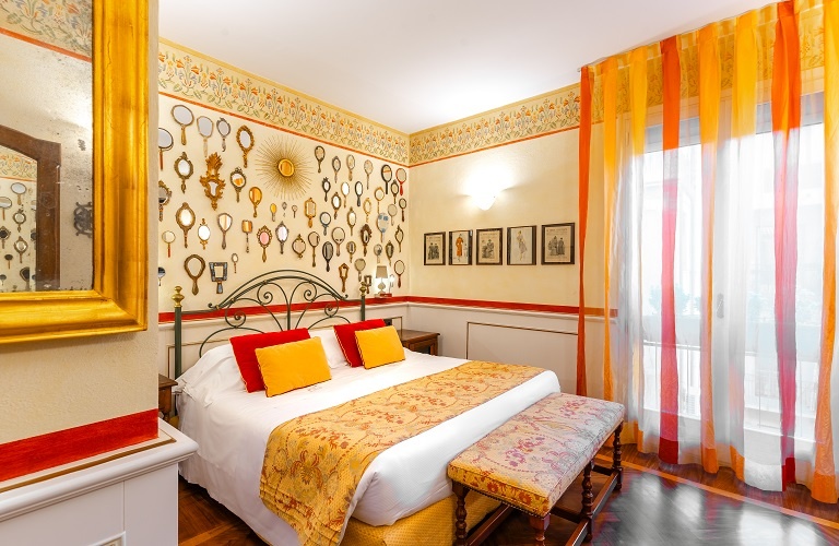 Camera doppia deluxe Art Hotel Commercianti Bologna Camera doppia deluxe Art Hotel Commercianti Bologna