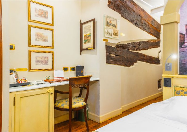 Camera singola Art Hotel Commercianti Bologna Camera singola Art Hotel Commercianti Bologna