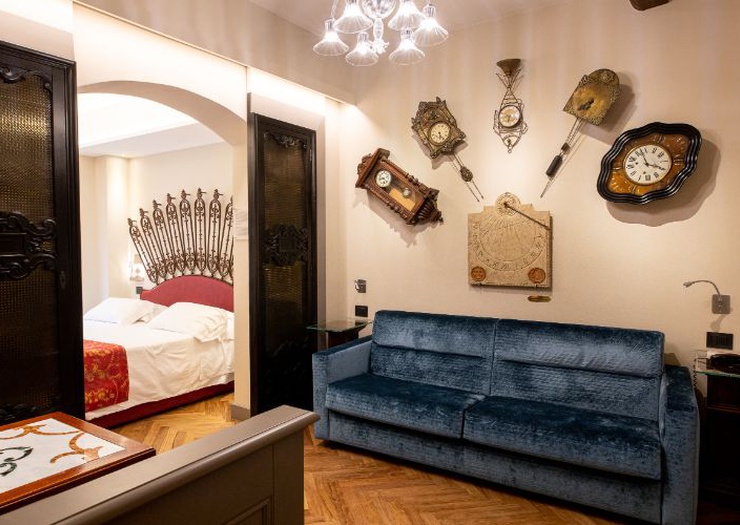 Junior suite deluxe Art Hotel Commercianti Bologna Junior suite deluxe Art Hotel Commercianti Bologna