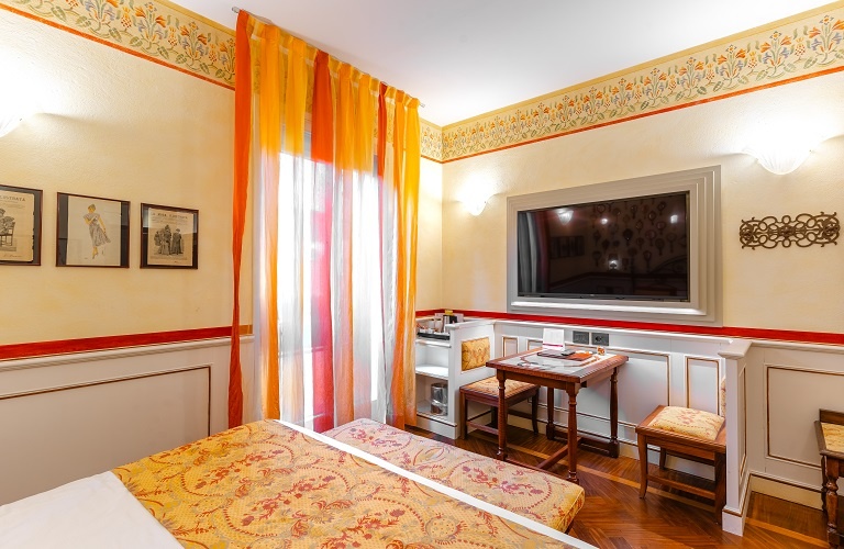 Camera doppia deluxe Art Hotel Commercianti Bologna Camera doppia deluxe Art Hotel Commercianti Bologna