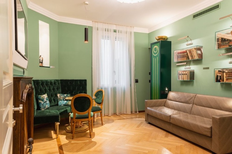 Luxury apartments battibecco Art Hotel Commercianti Bologna Luxury apartments battibecco Art Hotel Commercianti Bologna