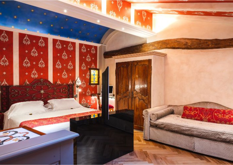 Junior suite deluxe Art Hotel Commercianti Bologna Junior suite deluxe Art Hotel Commercianti Bologna