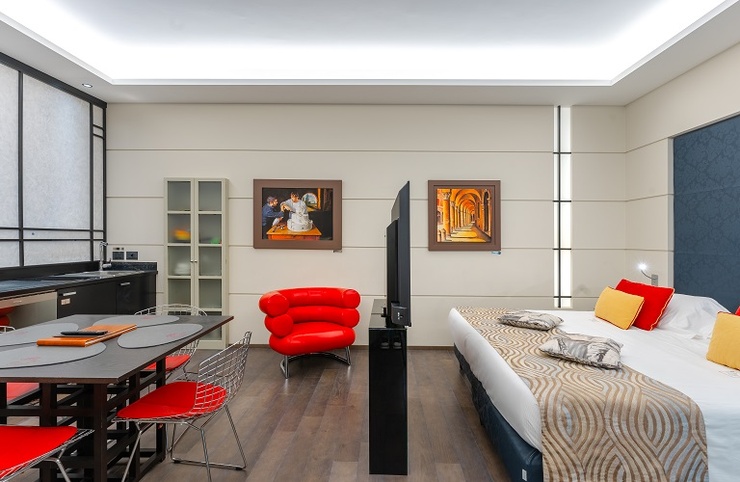 Luxury apartments Art Hotel Commercianti Bologna Luxury apartments Art Hotel Commercianti Bologna