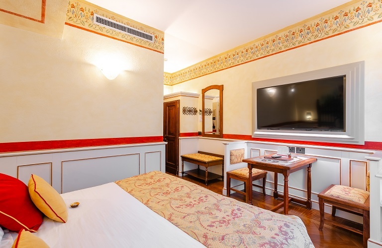 Camera doppia deluxe Art Hotel Commercianti Bologna Camera doppia deluxe Art Hotel Commercianti Bologna
