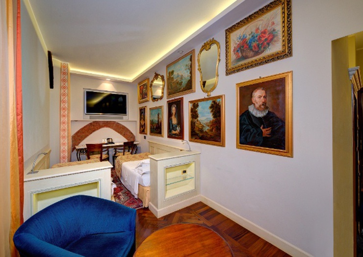 Camera doppia classic Art Hotel Commercianti Bologna Camera doppia classic Art Hotel Commercianti Bologna